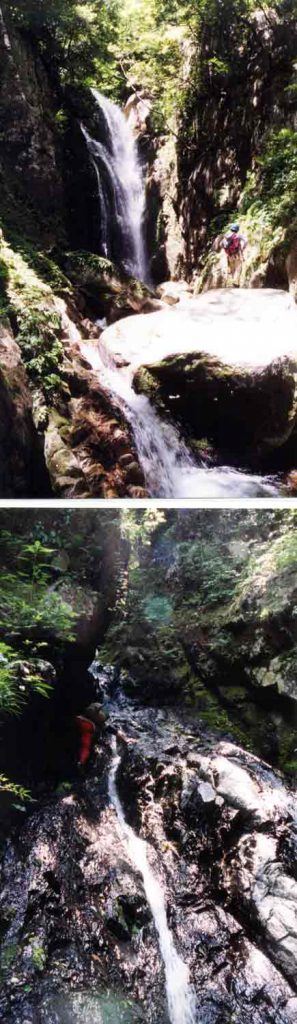 比良山系の沢　　６月７日～９日