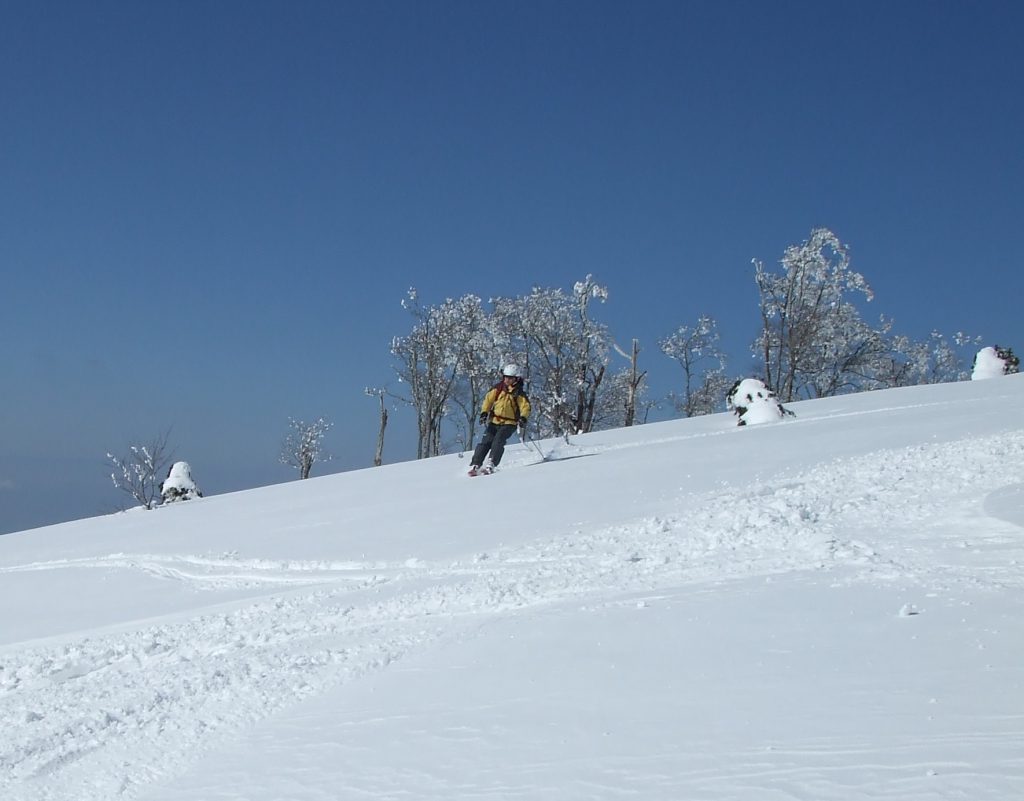 恩原三国山　山スキー（個人山行）
