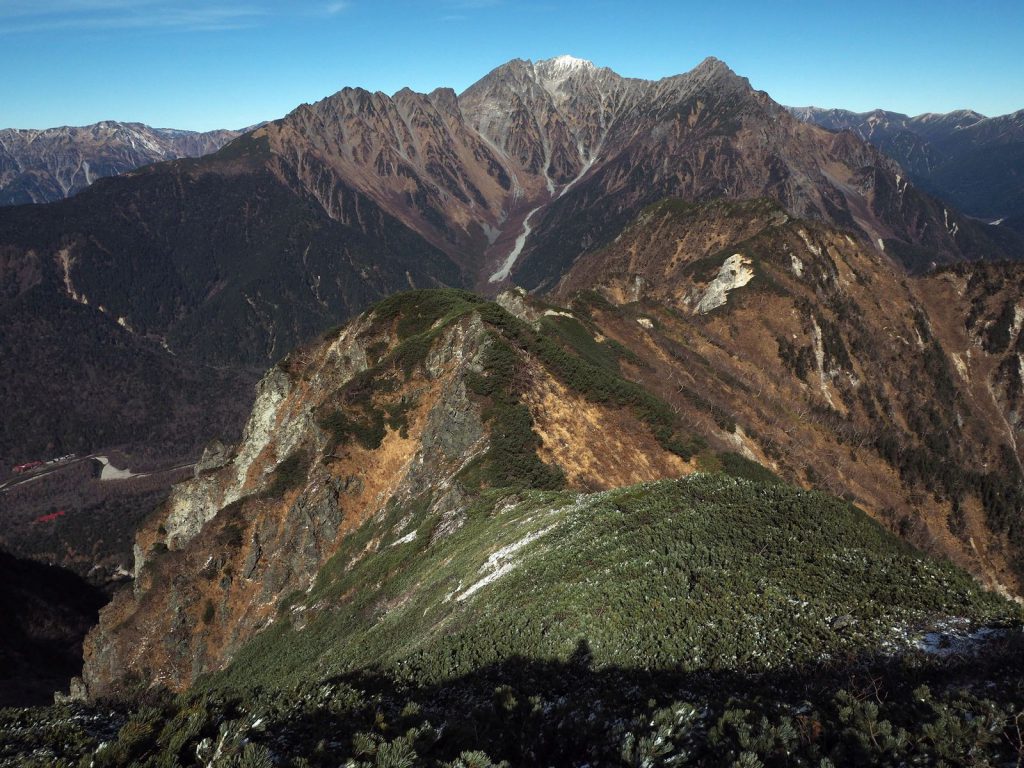 個人山行　霞沢岳