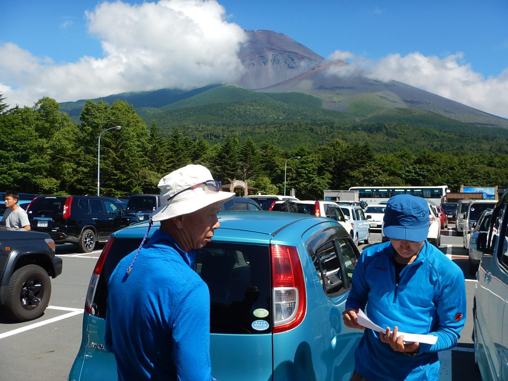 個人山行　富士山