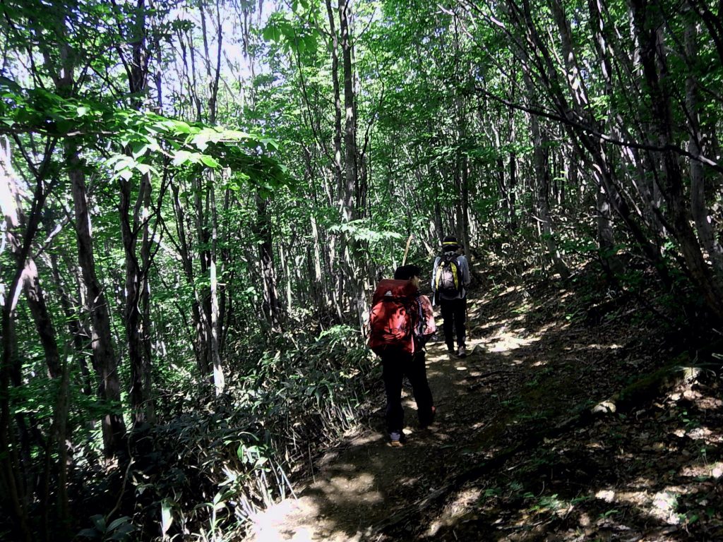吉和冠山読図山行