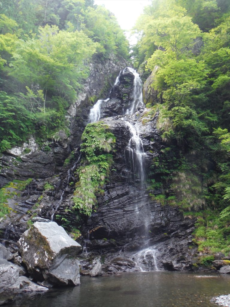 四国赤石山系・瀬場谷 沢登り