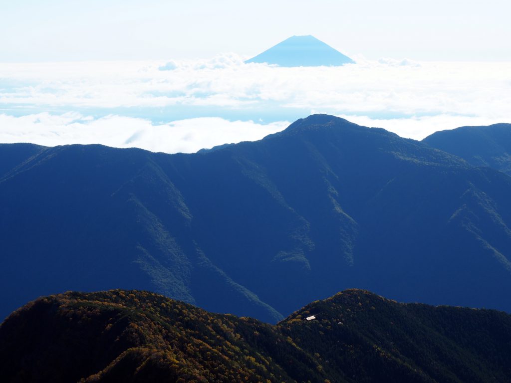 南アルプス赤石岳