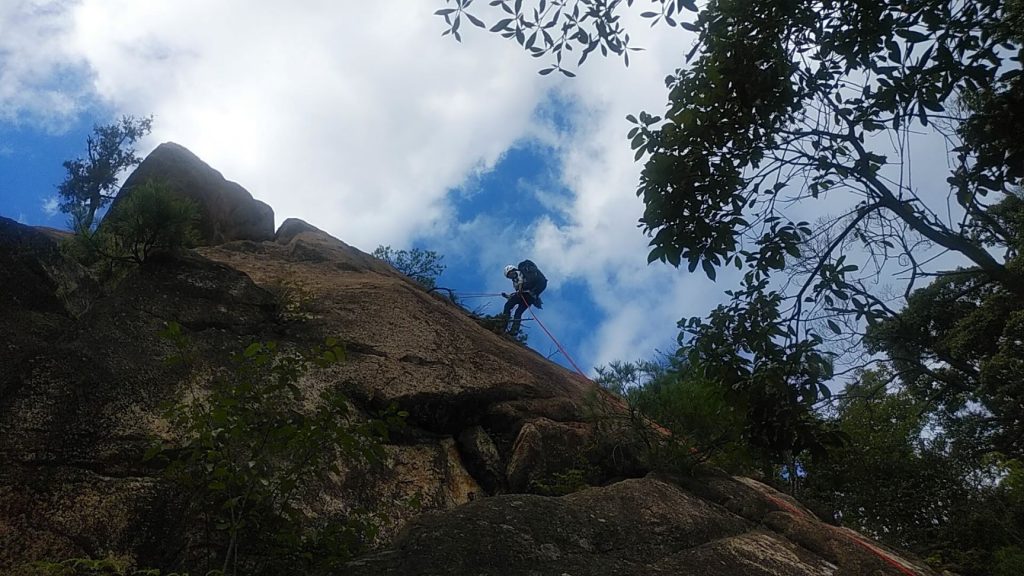 クライミング講習会　鎌倉寺山